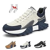 Zapatillas ortopédicas cómodas for Hombres 2024, Zapatos ortopédicos for Hombres, Zapatos Deportivos Suaves, Transpirables, Antideslizantes e Impermeables, Zapatos Casuales con Plataforma for Caminar