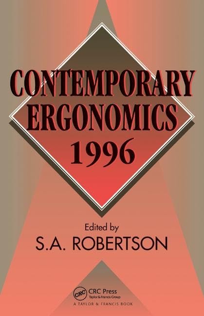 Contemporary Ergonomics 1996      1st Edition