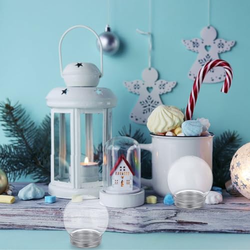 Bolas de nieve para decorar tu hogar estas navidades con centros de mesa mágicos 5