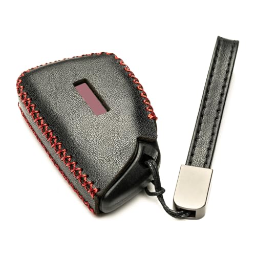 Étui clé GMC Yukon Denali protection cuir véritable 5 boutons