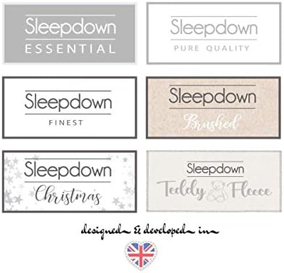 Sleepdown Teddy Fleece Fitted Sheet Plain Thermal Warm Cosy Super Soft Bedsheet Bed Linen - Double - Charcoal, 5056242841678