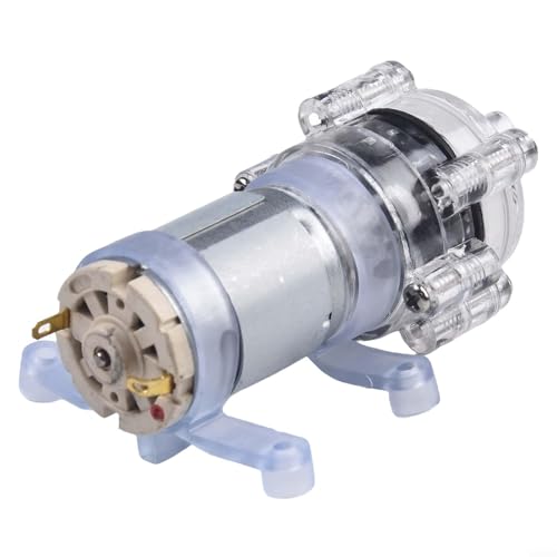 DC12V 5W - Mini diafragma autocebante con manguera de 6,5 mm de diámetro interior para dispensador de agua, máquina de café, acuario y equipo de bebida