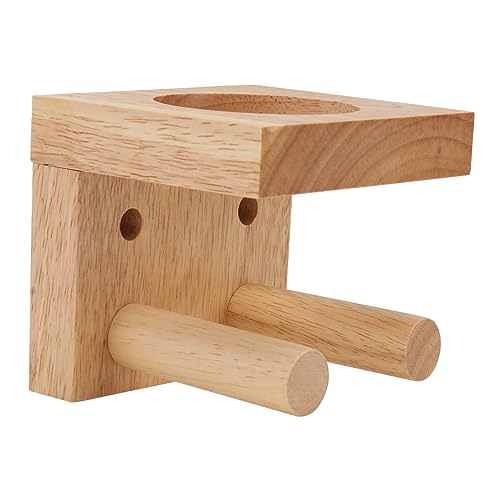 Gogogmee Baseball Bat Display Rack Baseball Bat Holder for Display Hockey Stick Support Storage Bracket