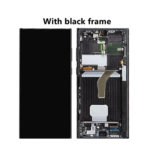 Original 6,8 polegadas para Samsung S22 Ultra Display Touch Screen Digitalizador S22ultra 5G S908U S