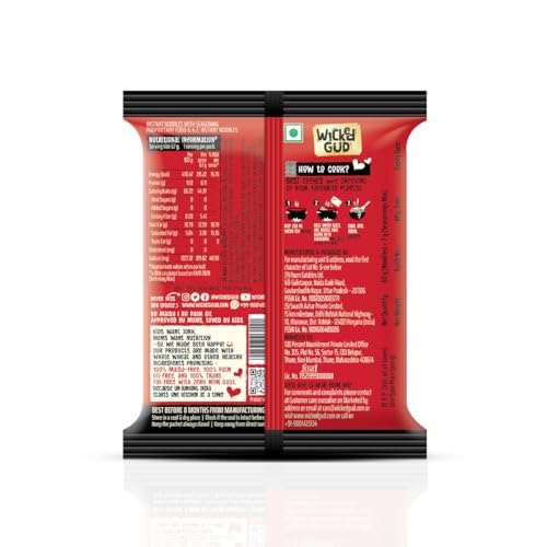 WickedGud Korean Instant Noodles Fiery Pack of 5 · 67 g (335 g total) - Image 4