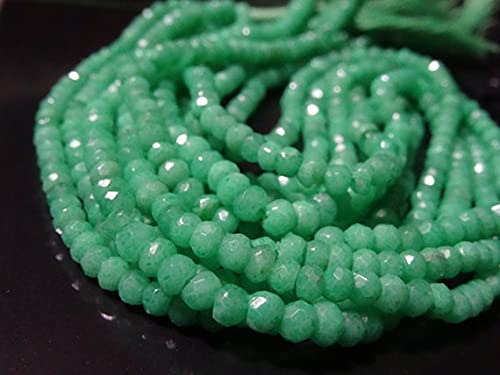 Perles amazonite verte de 2 à 3 mm pour composer vos bracelets d'été bohèmes - 2
