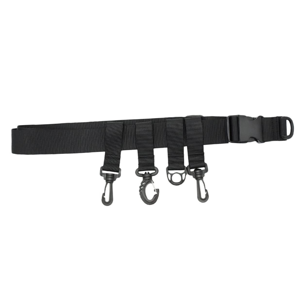 ifundom Fishing Wading Belt Portable Adjustable Waist Strap for Anglers Lightweight Fishing Gear Holder with Security Buckle for Kayaking and Fly Fishing Great