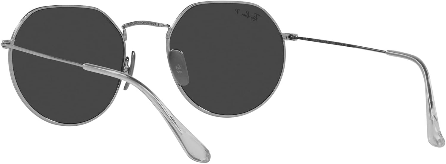 Ray-Ban Junior Kids'RB8165 Jack Titanium Round Sunglasses