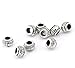 100pc Antiqued Silver Spacer Beads Large Hole Beading Supplies [Office Product]