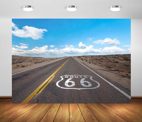 Fondo Fotográfico Tela 7x5ft Ruta 66 Desierto Mojave miniatura 2