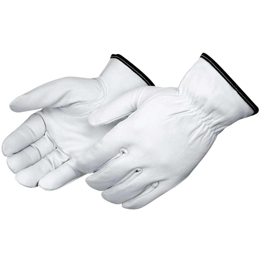 Liberty Glove & Safety 6827/2XL Quality Grain Goatskin Leather Driver Glove with Keystone Thumb, 2X-Large (Pack of 12)