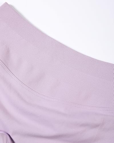 Image of AUROLA Influence Workout Shorts for Women,2.5 3.5 4.5 5.5 6.5 No Roll Up Squat Proof Scrunch Seamless Compression Gym Short