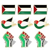 Design : Ces pin's présentent une forme et un design uniques, incorporant des éléments du drapeau palestinien, transmettant un sentiment d'appartenance. Ils constituent d'excellents accessoires décoratifs pour diverses utilisations.