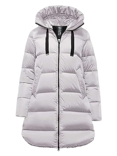 Bomboogie Geneva Daunenjacke mit Kristallgrau für Damen mit Kristallgrau...