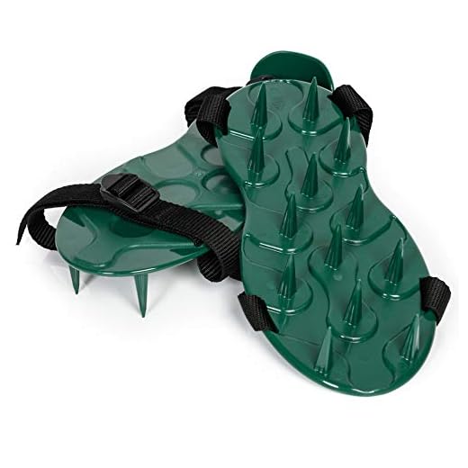 Lawn Spike Aerator Shoes/Sandals.British designed and manufactured for maximum aeration.