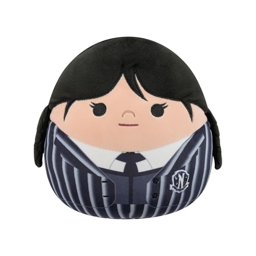 Squishmallows Original 8-Inch Wednesday in Uniform | Collectable Cute Plush Toy Cuddly Toys for Children Soft Toys Cute Teddies Suitable for Girls and Boys Ages 3