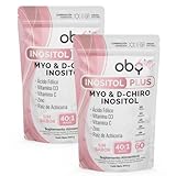 Oby Inositol Plus | Myo Inositol y D-Chiro Ratio 40:1 | 120 Tomas | con Acido folico + Zinc + Prebioticos + Vitaminas Mujer...