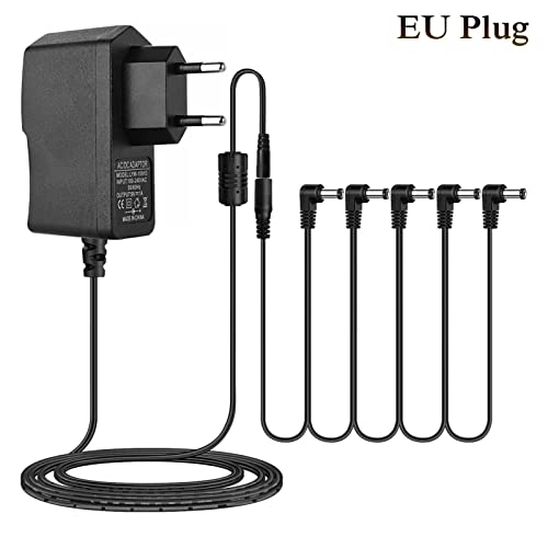 Niktule Bloc d’alimentation pour pédale de guitare – Pointe 9 V – Câble Daisy Chain négatif à 5 voies – Idéal pour les… - Les Beatles, Paul McCartney, John Lennon, RIngo Starr, George Harrison Niktule Bloc d'alimentation pour pédale de guitare - Pointe 9 V - Câble Daisy Chain négatif à 5 voies - Idéal pour les… – Image 6