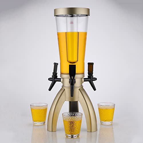 Beer Tower Dispenser 3L Beer Tower Dispenser com Icicle Bar Canhão de Cerveja Especial com Três Torn
