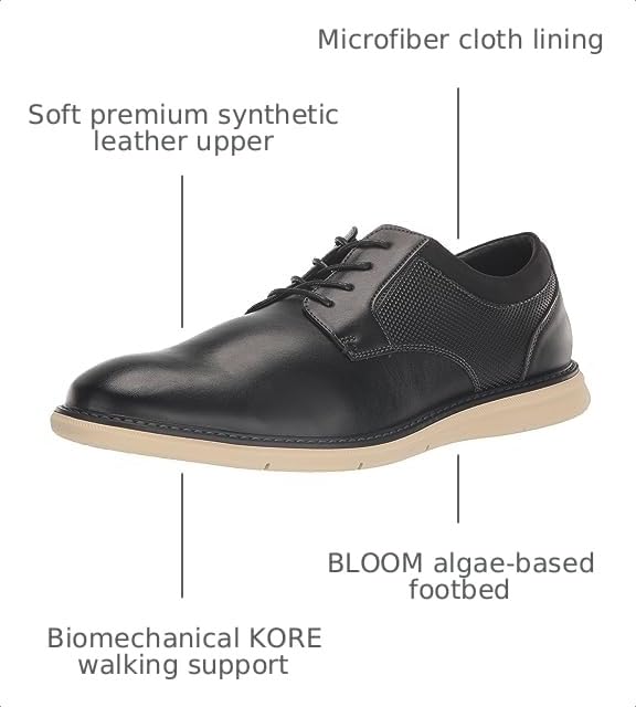 Image of Nunn Bush Chase Plain Toe Oxford