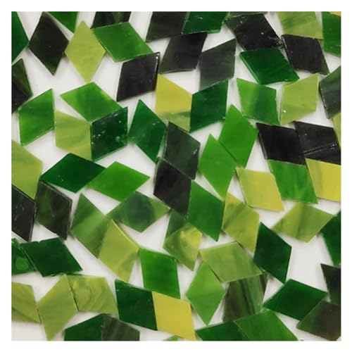 Tesselles mosaique 50g de carreaux de mosaïque de verre bricolage artisanat matériel couleur mosaïque Mosaique verre (Color : 804)