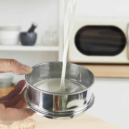 QOKLIYUI Tamiz de filtro Herramientas para modelar arcilla polimérica Excelentes capacidades de filtrado lodo Opciones acero inoxidable disponibles Red filtración Colador malla lodo acero