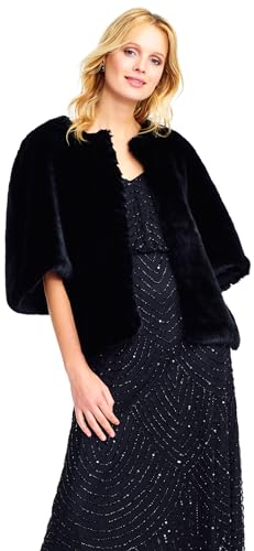 Adrianna Papell Women's Faux Fur Jacket