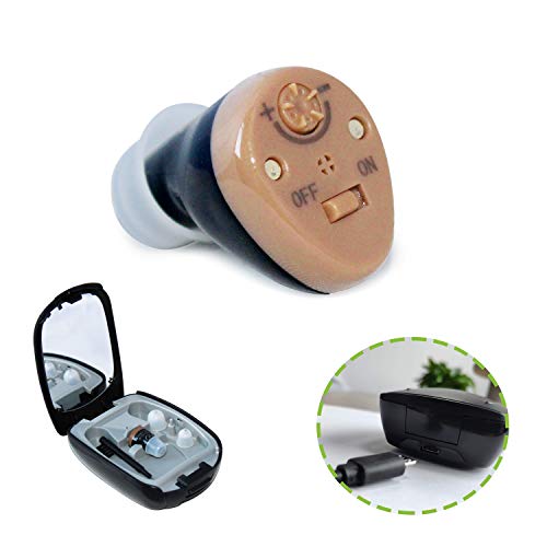 Jungle Care Waltz | Rechargeable Hearing Amplifier Affordable Ready-to-wear CIC with Instant Fit