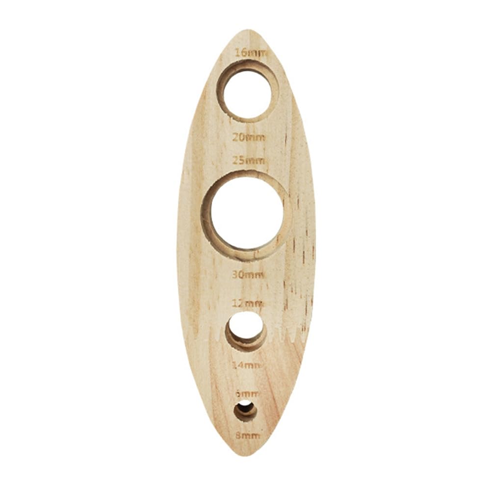UDSKNV[KSL Wood Auxiliary Making Kit Safety Eye Tool Wood Safety Eyes Insertion Tool Gauge Board