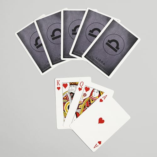 Baraja de poker Zodiac Libra 52 cartas Lantern Press miniatura 7