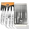 MAD-SHARK-Knife-Sets-11-Pieces-Kitchen-Knife-Set-with-Block-High-Carbon-Stainless-Steel-Knives-with-Sharpener-Rod-Non-Slip-Ergonomic-Handle-Quality-Drawer-Organizer-Gift-Box-Packaging MAD SHARK Knife Sets, 11 Pieces Kitchen Knife Set with Block, High Carbon Stainless Steel Knives with Sharpener Rod, Non Slip Ergonomic Handle, Quality Drawer Organizer, Gift Box Packaging