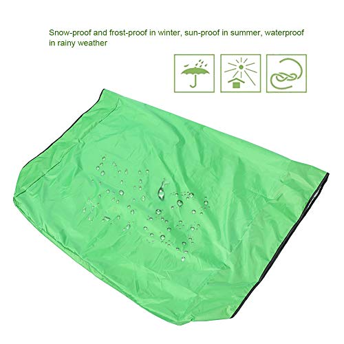 Ymiko Waterproof Porch Swing Top Cover Patio Swing Canopy Replacement Cover 75.2X47.2 In/191X120 Cm #TOP3