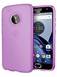 Moto G5 Plus Case, Cimo [Matte] Premium Slim Protective Cover for Motorola Moto G5 Plus (2017) - Purple