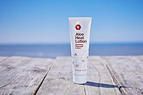 Forever Aloe Heat Lotion | Wrmende Pflegende Lotion | Hilft bei  gestressten Muskeln & leichten Verspannungen | Wertvolle Nhrstoffe: Aloe  Vera, Menthol, Eukalyptusl, Sesamoel und Aprikosenkernl : Amazon.de:  Drogerie & Krperpflege