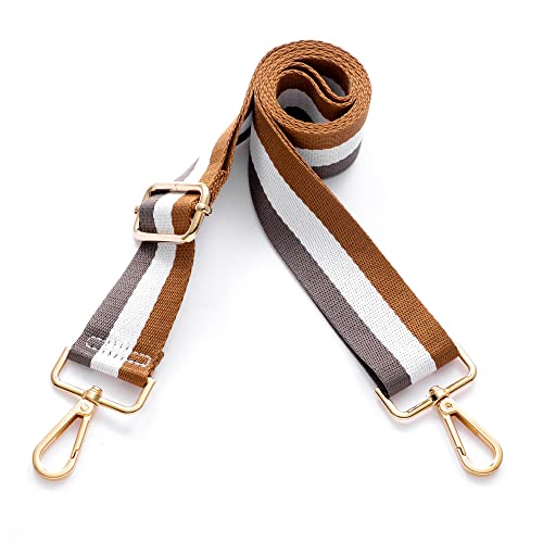 Image of S-Jacorry Purse Strap Replacement Crossbody Wide Shoulder Strap Adjustable Canvas Straps Handbag Strap Replacement Belts