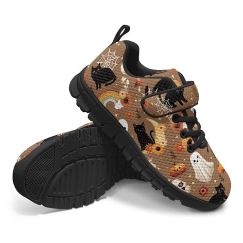 Skull Books Shoes for Kids Halloween Trial Running Sneakers Boys Girls School Sneakers Anti Slip Lightweight Athletic Tennis Walking Shoes4