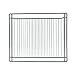 Bosch Siemens 284913 00284913 ORIGINAL Gitterrost Grillrost Backrost Rost Backofenrost 435 x 375 mm verchromt Backofen Ofen Herd Elektroherd auch Constructa Neff