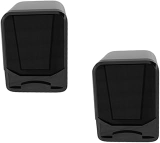 KOMBIUDA 2pcs Small Stereo Small Speakers Wired USB PC Speakers Home Speakers Laptop USB Speaker Office USB Speaker Computer USB Speaker Wired USB Speaker Computer Wired Speaker Plastic USB
