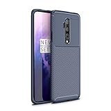 Telefonschutz Compatible with OnePlus 7T Pro Case Anti-Shock Shatter-resistenter Mobiltelefongehäuse, weiche Lederbeschaffenheit Tpu. Ultra dünnes stoßfestes Telefongehäuse, weiche Microfaser-Futterhü