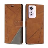 SONWO Cover per Oppo Reno11 F 5G, Flip Custodia in PU Pelle, Cover a Libro Portafoglio con Slot per Schede e Supporto Stand per Oppo Reno11 F 5G, Marrone