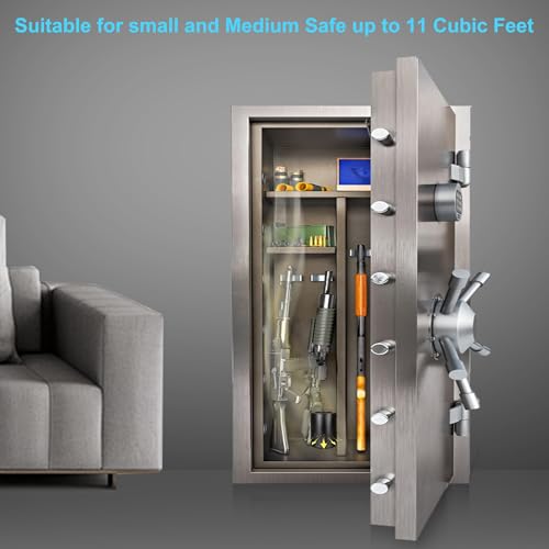 Image of Gun Safe Dehumidifier Electric, Dehumidifier for Gun Safe Dryer, Plug in Gun Safe Heater, 360 Heating Circular Air with Built-in Fan
