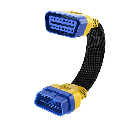 MRCARTOOL Adaptador de Cable de extensión OBDII de 16 Pines Macho a...