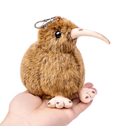 Kiwi uccello MORBIDO: Peluche di Kiwi uccello ultra morbido e carino con pelliccia marrone. Da esporre su uno scaffale o da mettere in spalla pronte per il gioco quotidiano, queste Kiwi uccello carine e soffici sono il giocattolo per il lavoro; Lunghezza*larghezza*altezza:12*6*6cm