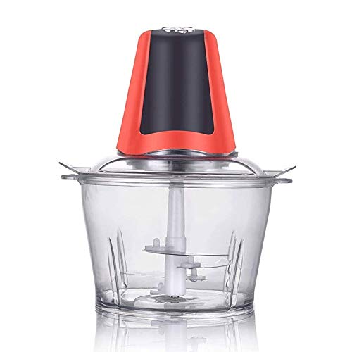 S Elektrische Nahrungsmittelzerhacker Fleischwolf, All-In-One Multifunktionsfutter for Fleisch, Gemüse, Obst, Babynahrung, Zwiebel und Nuss,