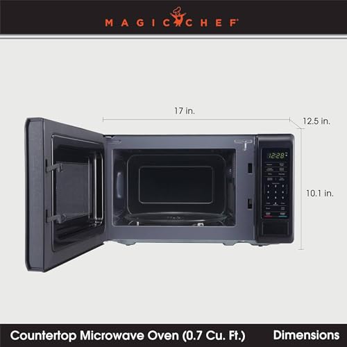Image of 0.9 cu. ft. 900 Watt Countertop Microwave, in Black