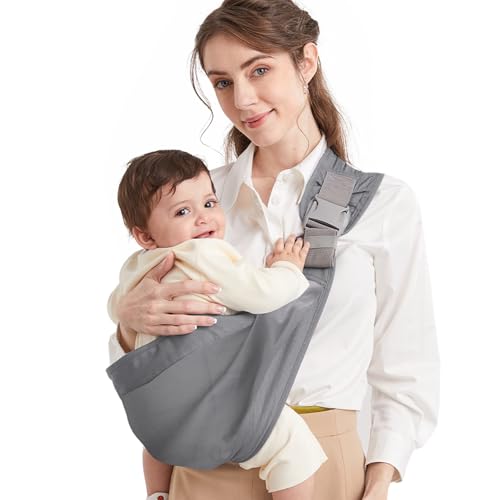 Tragetuch Baby, Mumgaroo Babytrage Neugeborene ab Geburt, On the Go...