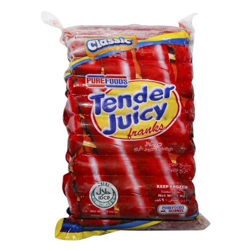 PureFoods PF Tender Juicy Hotdog Classic 1 KG (Halal)