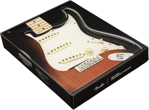 Fender Custom 69 Prewired Stratocaster Pickguard - 3-ply White - image 4