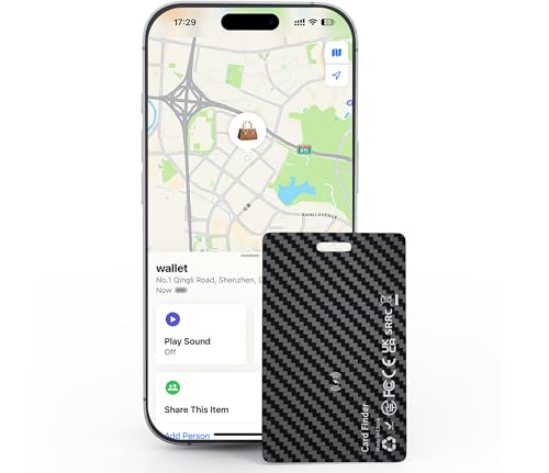 Wallet Tracker Card Compatible with Apple Find My - image 9