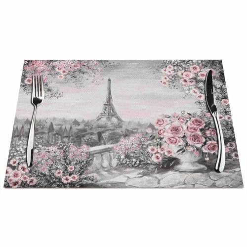 Tapis de table Tour Eiffel lavable pour protéger la cuisine des plats chauds - 2